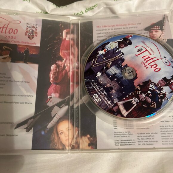 Edinburgh Military Tattoo 2004 DVD Live From Edinburg Castle Esplanade Video - Picture 7 of 7